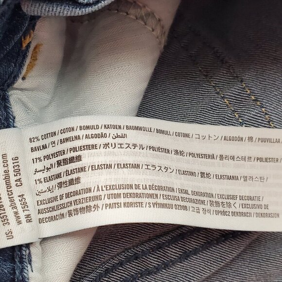 Hollister Super Skinny Jeans Y2k - 25/size 0 or 2 - Picture 6 of 6